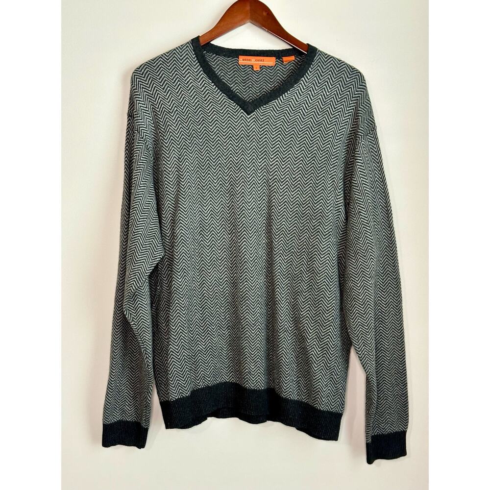 Size Large Cashmere and Silk Sette Ponti Sweater